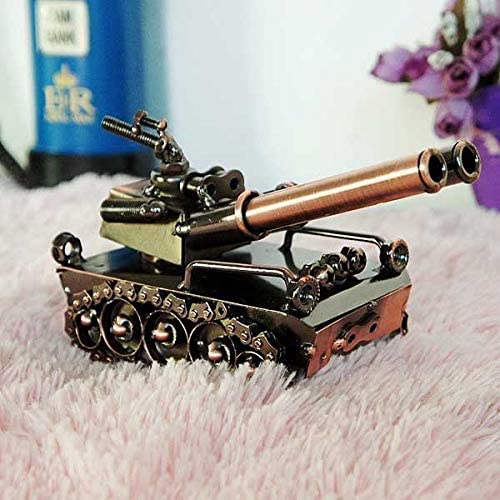 Amazon.co.jp: オールメタル戦車 砲台2本 圧倒的火力 回転式砲座